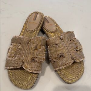 Gold Kids Sandals